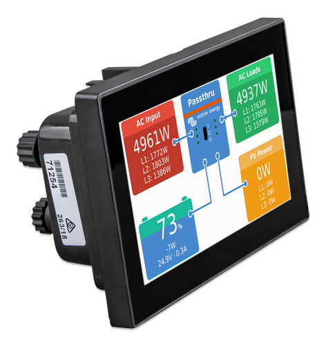 Victron Energy CANvu GX IP67 Color Remote Monitoring Panel