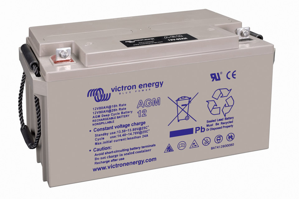 Victron battery 12V 60Ah AGM Deep Cycle 8-Pack