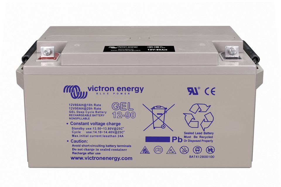 Victron 12V 90Ah Gel Deep Cycle battery 4-Pack
