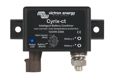 Cyrix-ct 12/24V-230A intelligent battery combiner