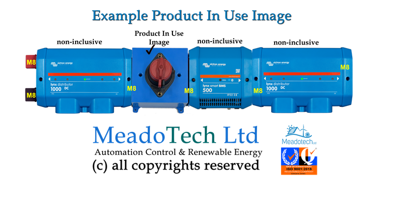 Battery Isolation Switch 600A enclosed fits Victron M8 Lynx DC Distribution  Products - Ships to UK/International