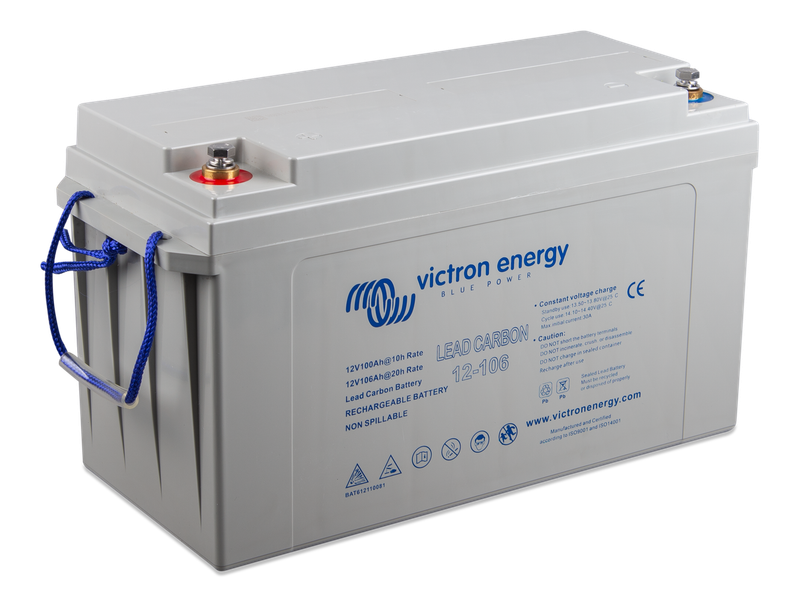 Victron Lead Carbon AGM Battery 12V/106Ah (M8) - 8 Pack