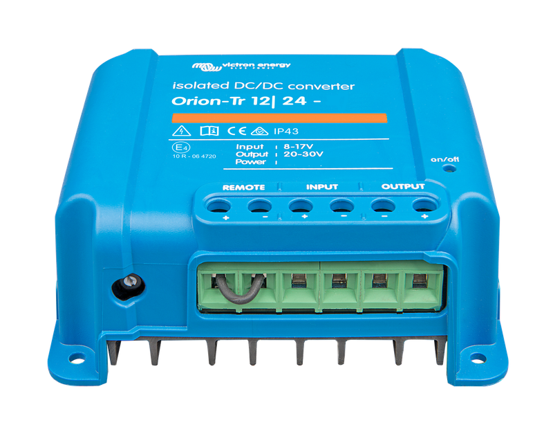 Victron Energy Orion-Tr IP43 DC-DC converter from 12V to 24V 120W 5A Galvanic isolation