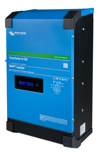 Victron Energy EasySolar-II GX 24V DC 3000VA 230V AC 70A Charging 32A ATS  Integrated MPPT Solar Charger 250/70  Inverter Charger Solar Combined Unit