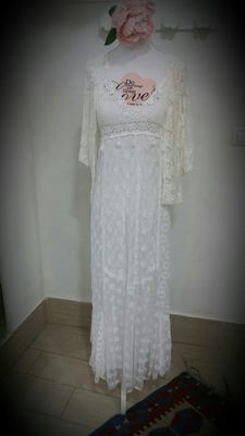 Vestido Ibizenco de Encaje y Croché