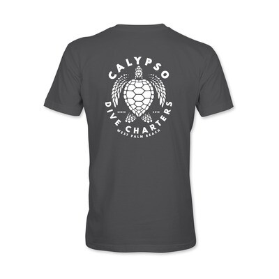 Calypso Turtle Diver Logo Sport-Tek Short Sleeve