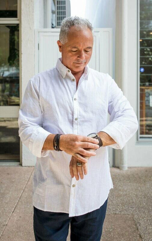 Long Sleeve Shirt. White