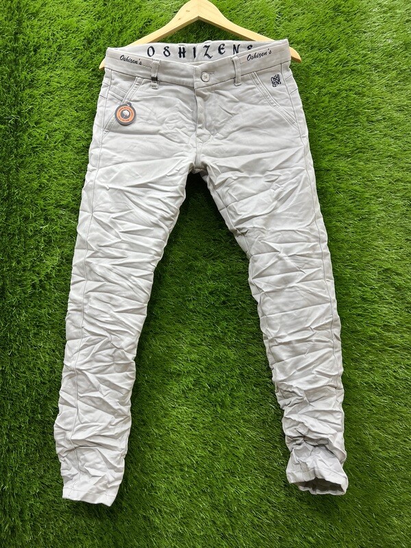 Oshizen&#39;s. slim fit, Gray jeans.