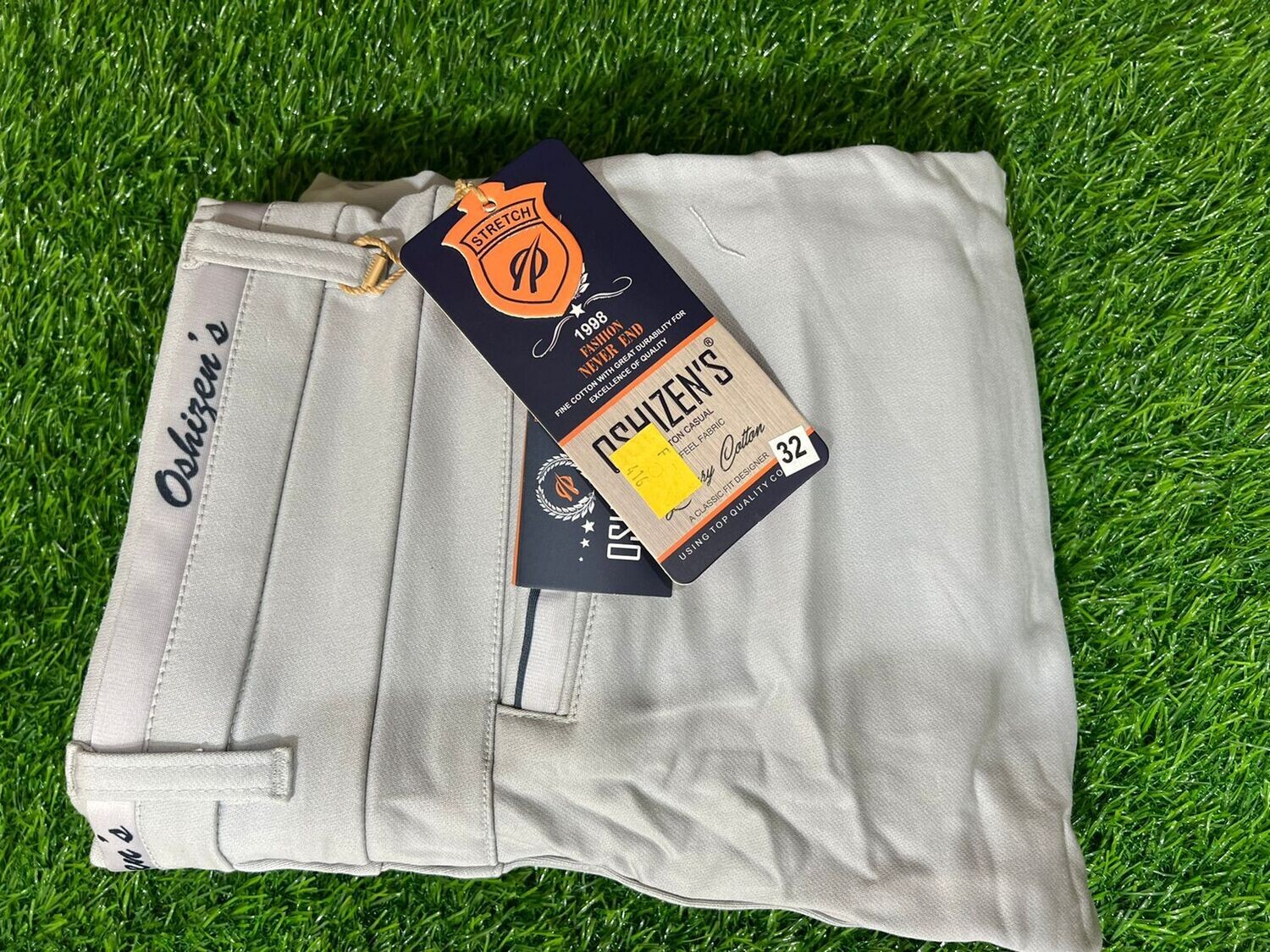 Oshizen&#39;s. slim fit, Gray jeans.
