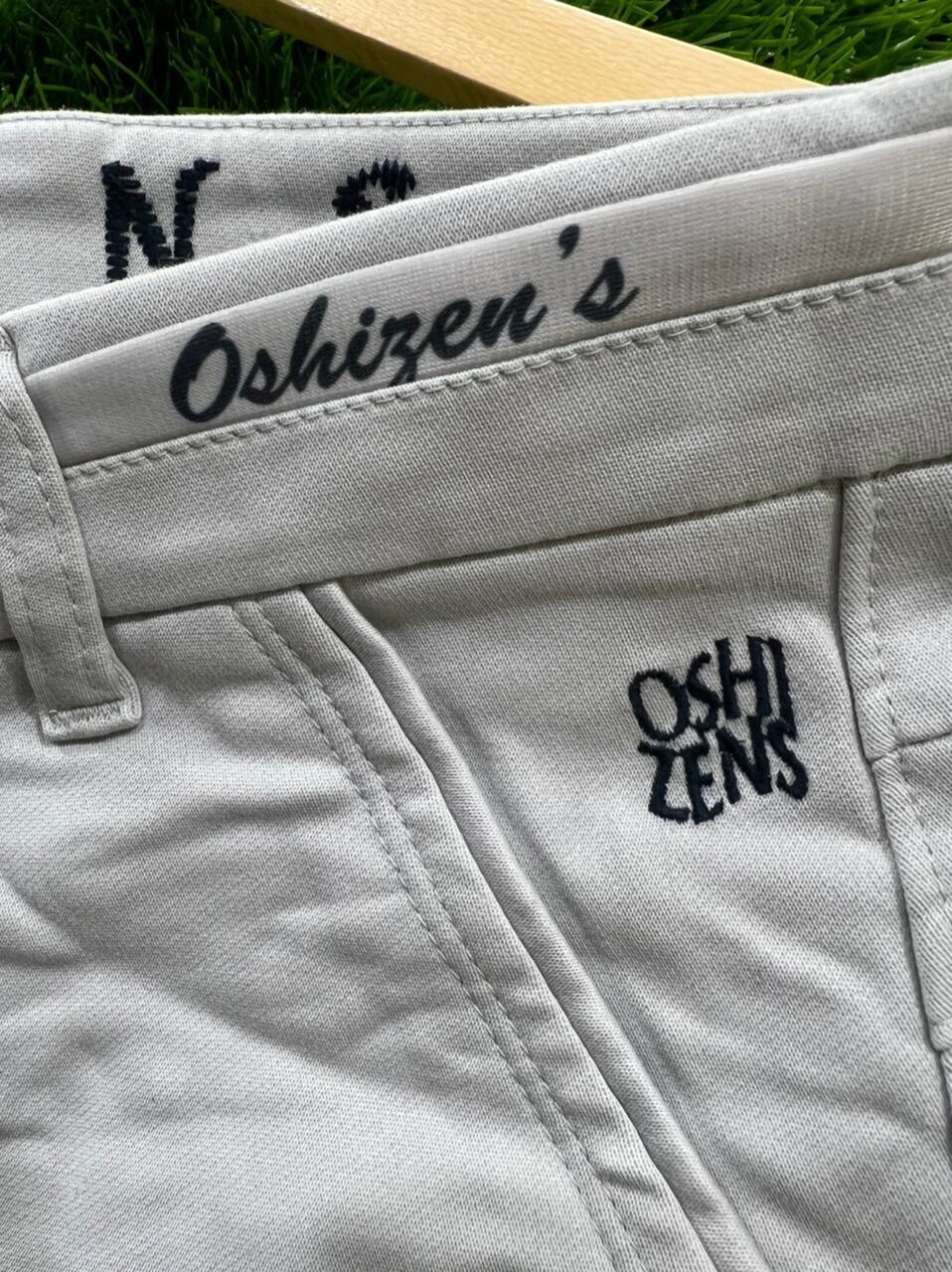 Oshizen&#39;s. slim fit, Gray jeans.