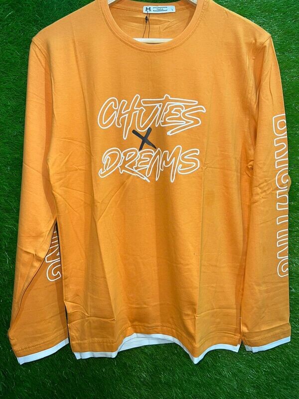 T-shirt, Yellew, Slim fit