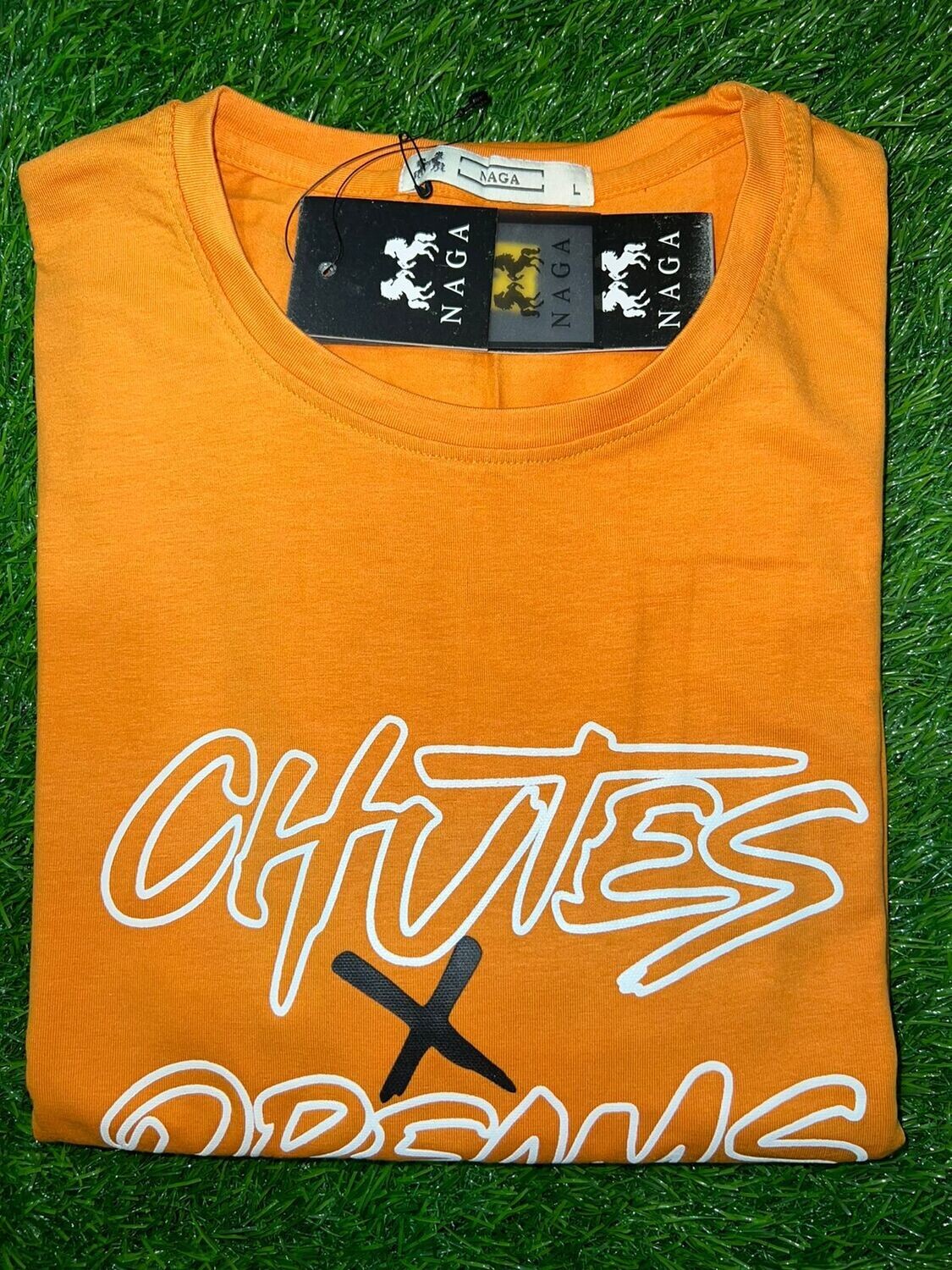 T-shirt, Yellew, Slim fit