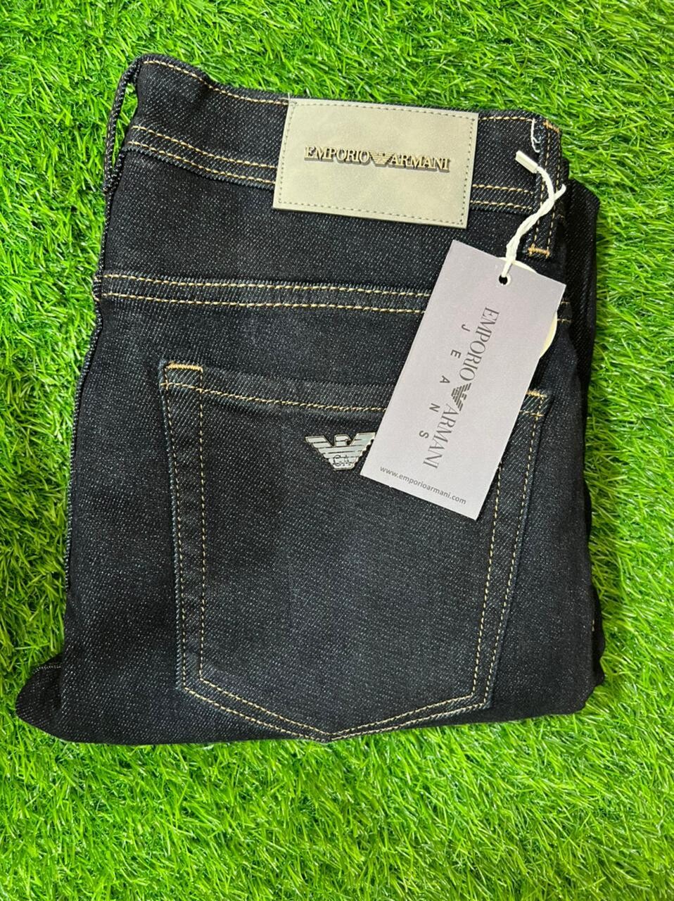 Armani jeans, carbon black, slim fit