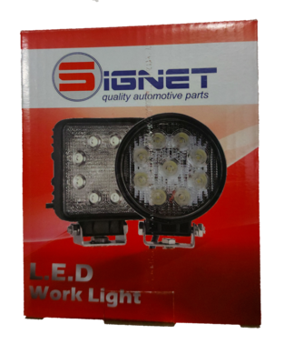 LED Work Light - 27W (Round)