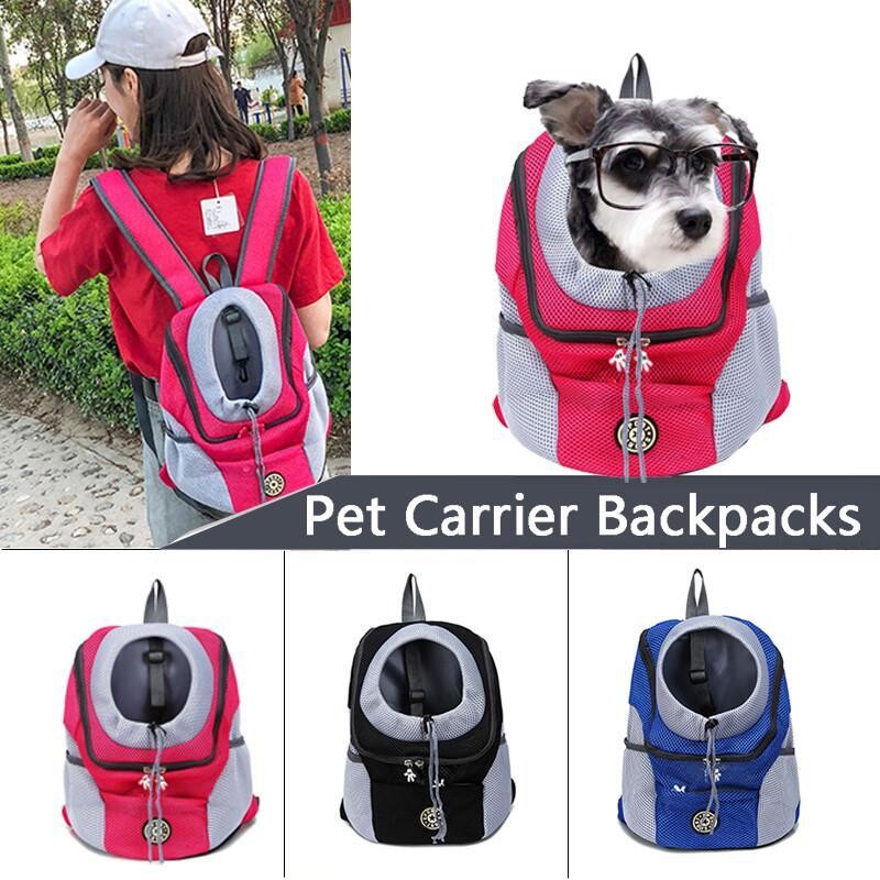 NICREW Pet Carriers Comfortable Carrying For Small Cats Dogs Backpack Travel Breathable Mesh Bag Durable Pet Dog Carrier Bag