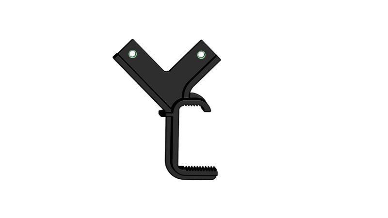 1 Stück Absetzschutz -Clip für 30 mm Modulrahmen 1 Stück Absetzschutz -Clip für 30 mm Modulrahmen