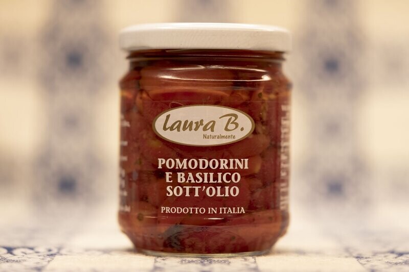 POMODORINI E BASILICO SOTT'OLIO