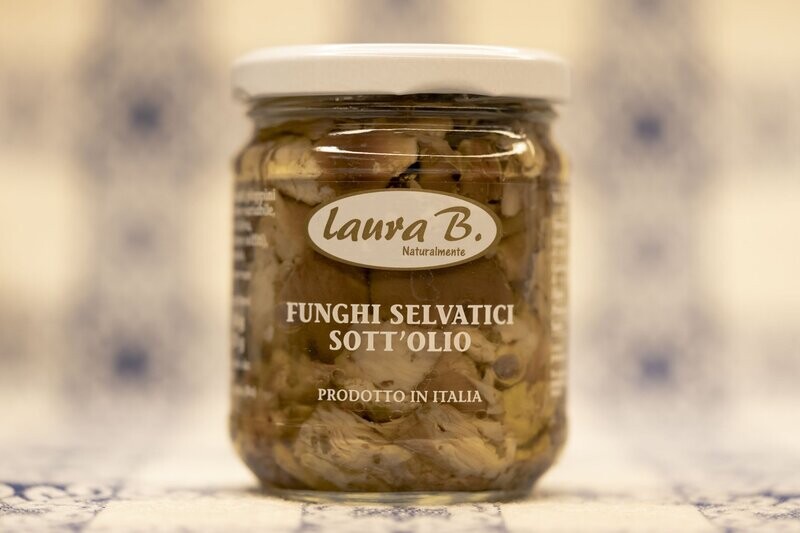 FUNGHI SELVATICI SOTT'OLIO