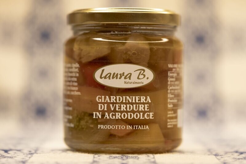 GIARDINIERA DI VERDURE IN AGRODOLCE