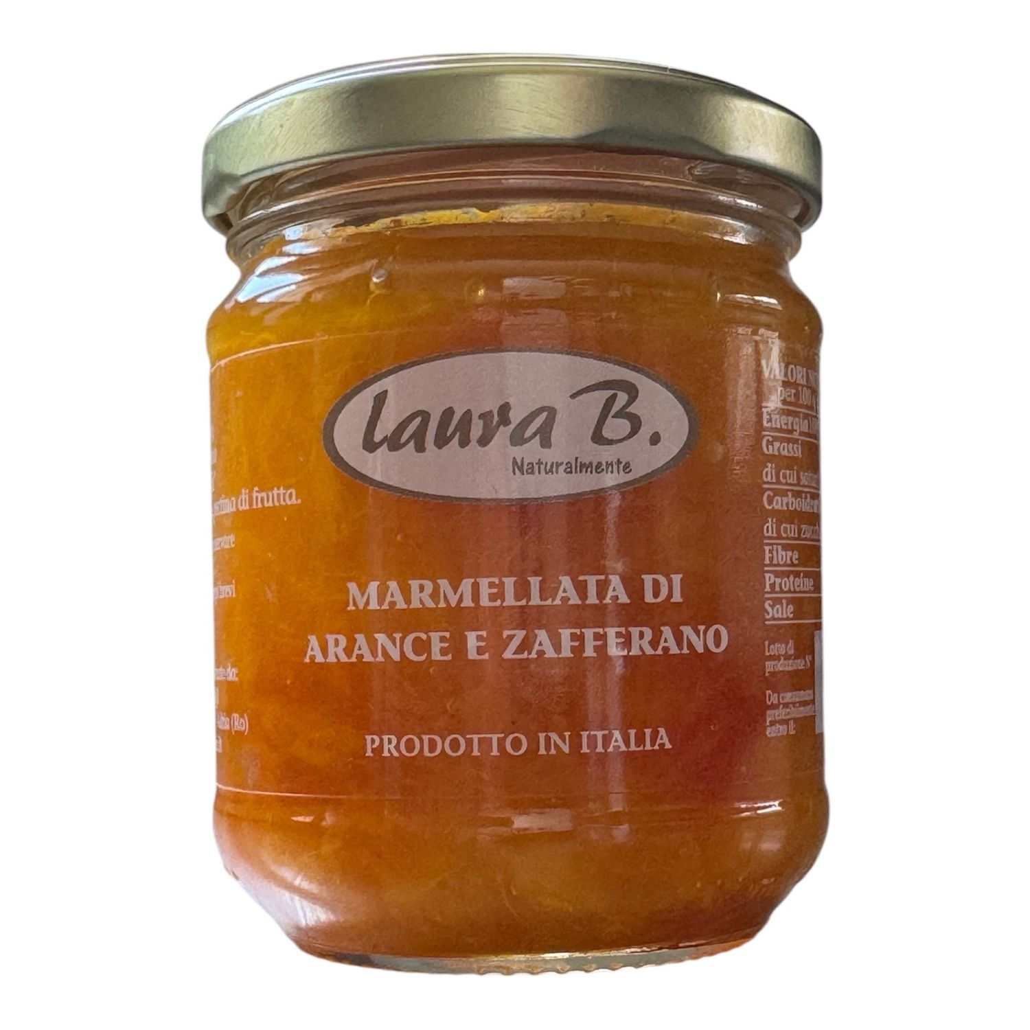 MARMELLATA DI ARANCE E ZAFFERANO