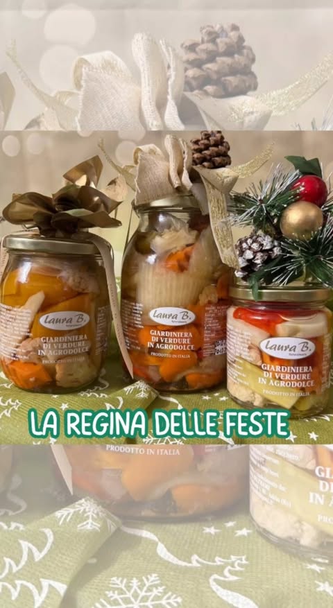 GIARDINIERA DI VERDURE IN AGRODOLCE