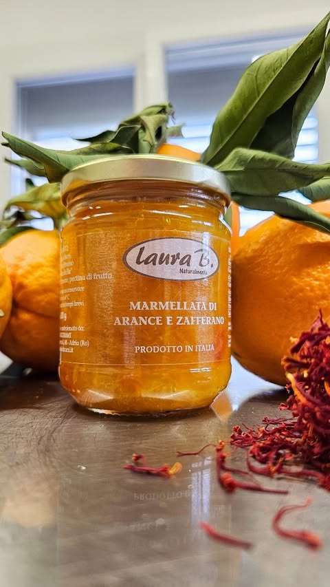 MARMELLATA DI ARANCE E ZAFFERANO