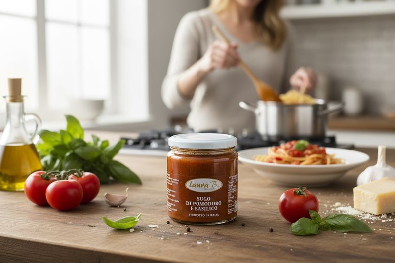 SUGO DI POMODORO E BASILICO SUGO DI POMODORO E BASILICO