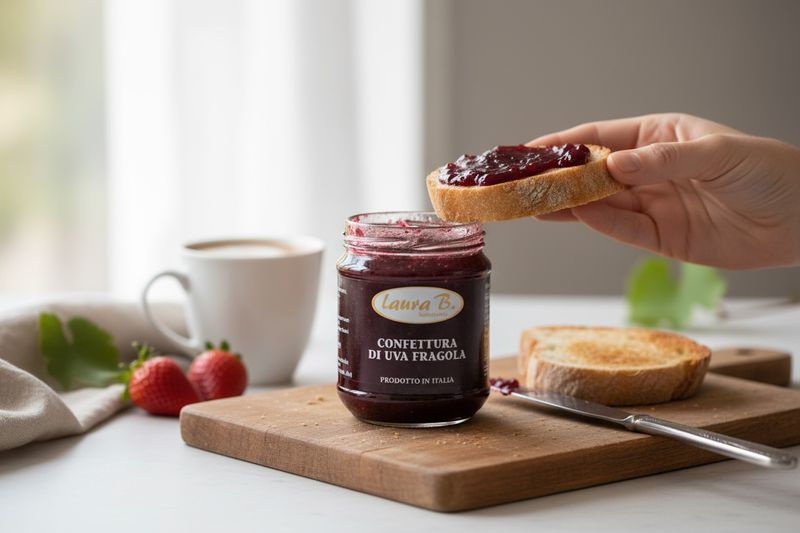 CONFETTURA DI UVA FRAGOLA CONFETTURA DI UVA FRAGOLA