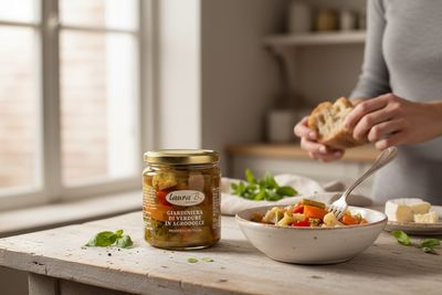 GIARDINIERA DI VERDURE IN AGRODOLCE GIARDINIERA DI VERDURE IN AGRODOLCE