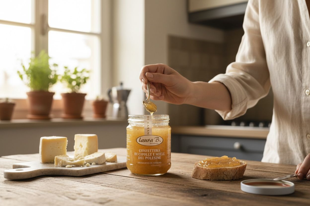 CONFETTURA DI CIPOLLE E MIELE DEL POLESINE