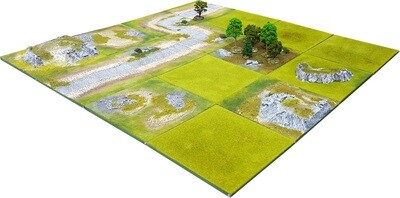 4'x4' FOREST VALLEY Battlefield Set - Kickstarter pledge