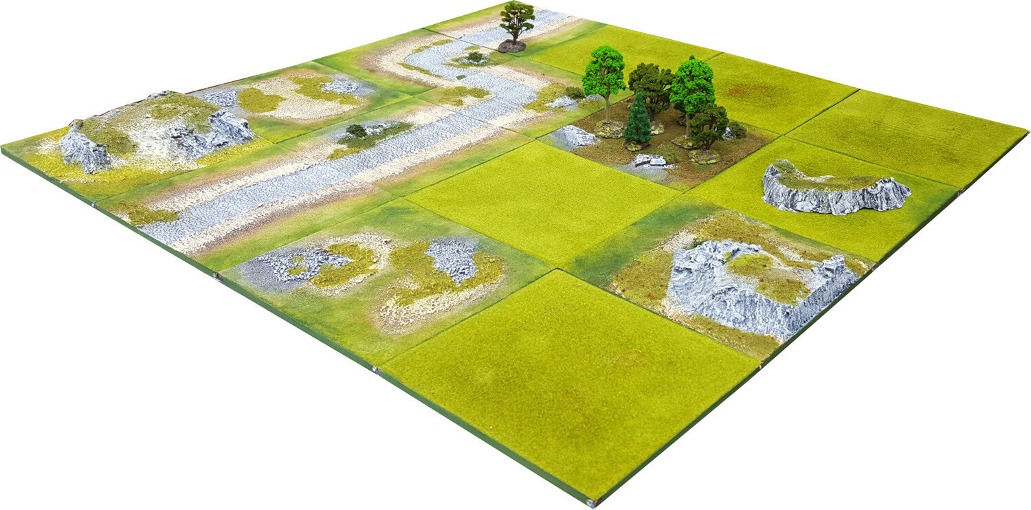 4'x4' FOREST VALLEY Battlefield Set - Kickstarter pledge