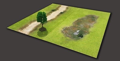 PEDION SLIM Terrain Set (2&#39;x2&#39; table - 2 Slim Tiles)