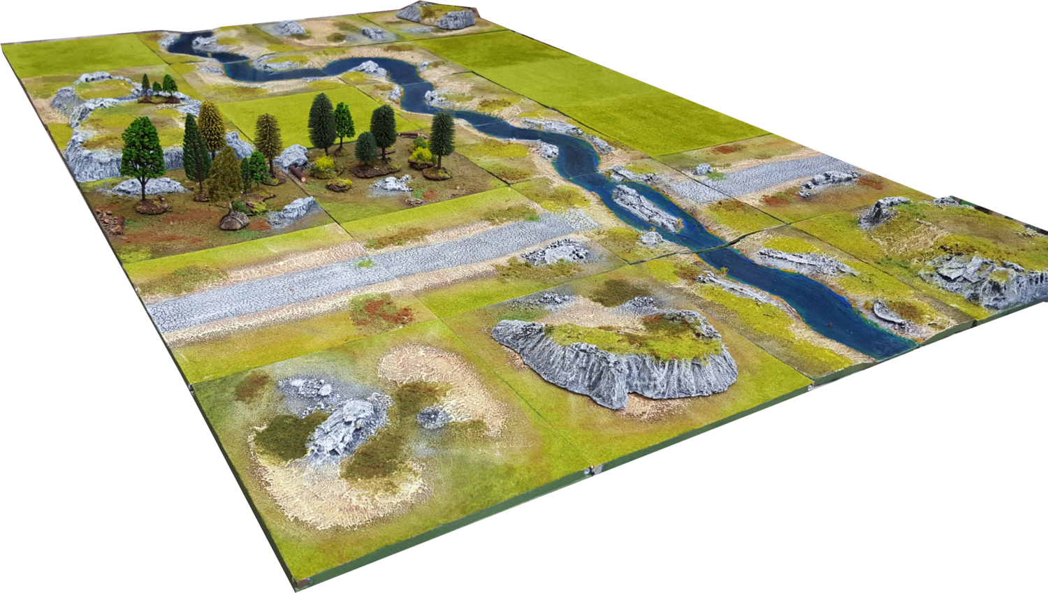 Green Spring version, Cobblestone road