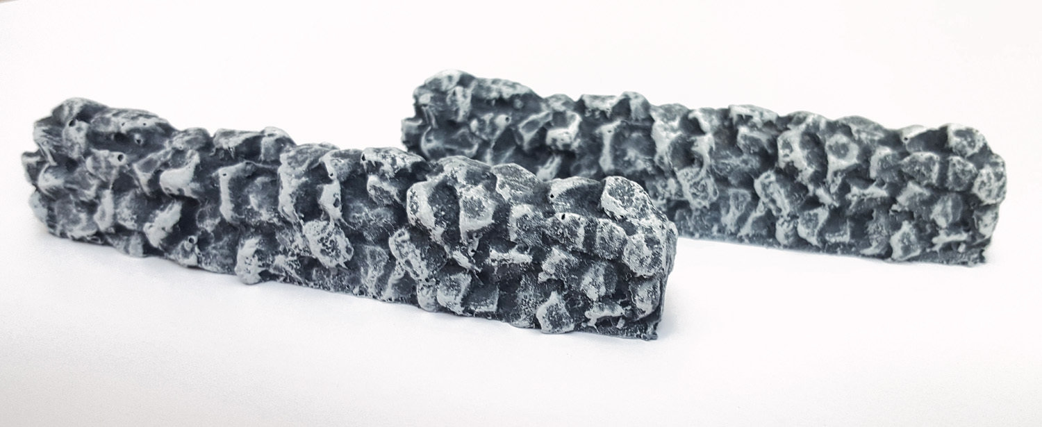 Irregular Stone Walls, Set of 2