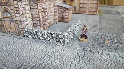 Irregular Stone Walls, Set of 2