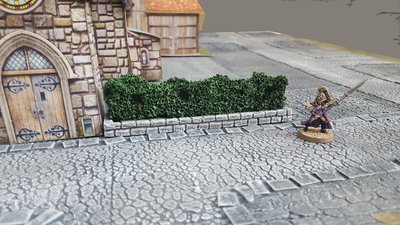 Urban Hedge Fence - Painted or Flocked
