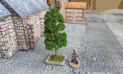 Urban Based Trees, Set of 2