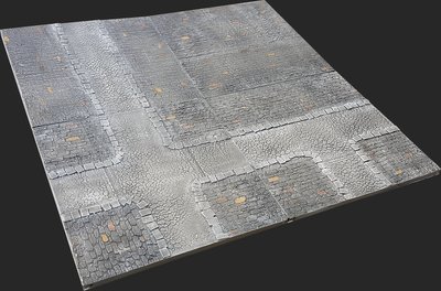 "Village" 2'x2' Urban Battlefield Set - "Medieval" Theme