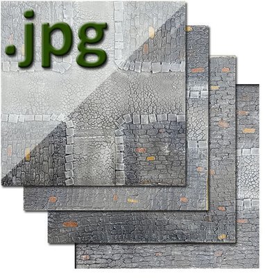 &quot;Medieval&quot; Theme Urban Tiles - Digital Images