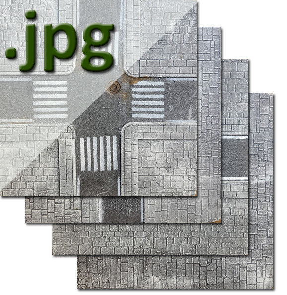&quot;Modern&quot; Theme Urban Tiles - Digital Images