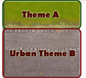 TRANSITION Urban Tile "Straight Road" (ACROSS)