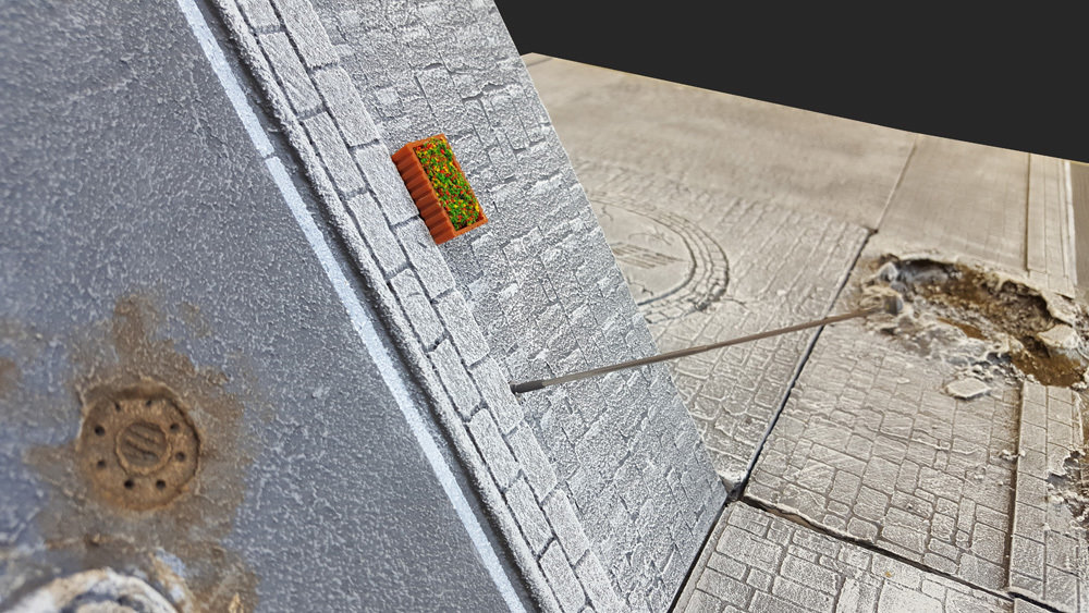 Magnetic based: Stands upright and in place in magnetised tiles