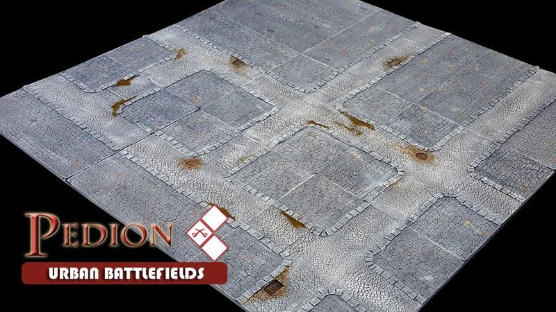 "Town" 3'x3' Urban Battlefield Set - Kickstarter Preorder