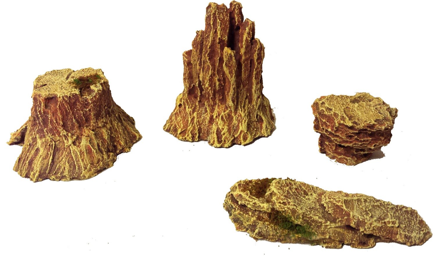 Magnetic Rock Formations, Mesa-type, Desert theme