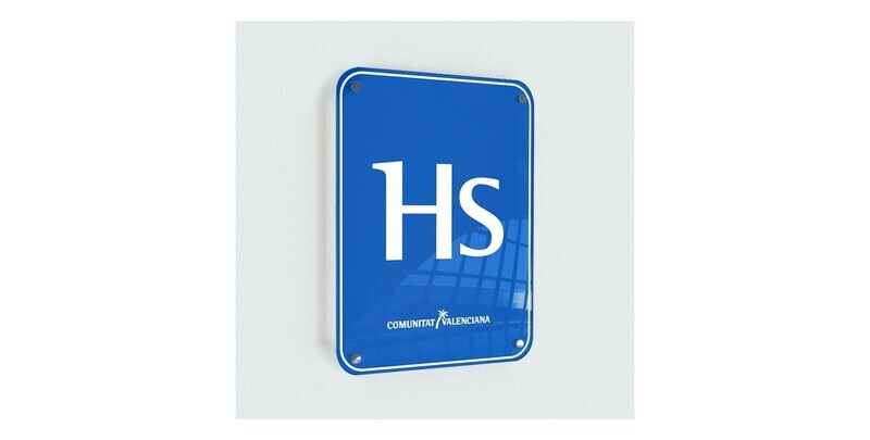 Placa Hostal Comunidad Valenciana