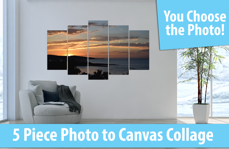 5 Piece Canvas Collage