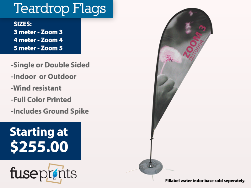 Teardrop Flag