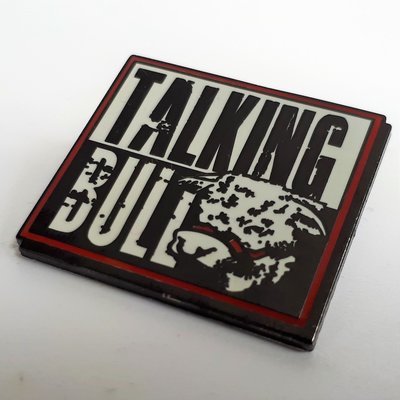 Talking Bull - Enamel Badge