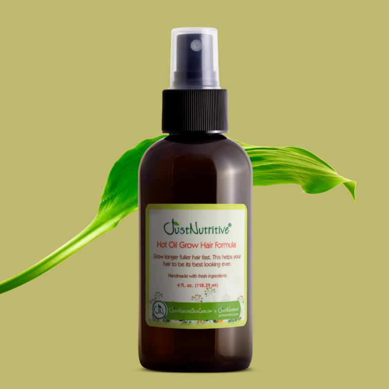 Hot Oil Grow Hair Formula / Hot Oil Treatments